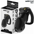 Cage à pénis Midnight Cell taille L Addicted Toys avec coffret