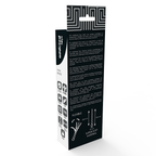 Dos du coffret avec caractéristiques des perles anales Addicted Toys