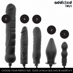Comparatif des cinq tailles d’accessoires gonflables Addicted Toys avec Modèle 5 XL