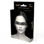 Emballage d'origine du masque dentelle noire avec ruban Coquette Chic Desire
