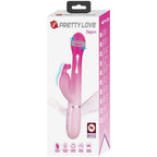 Boîte Pretty Love Dejon vibromasseur rabbit 3-en-1 rose
