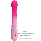 Commandes du vibromasseur rabbit Dejon Pretty Love 3-en-1