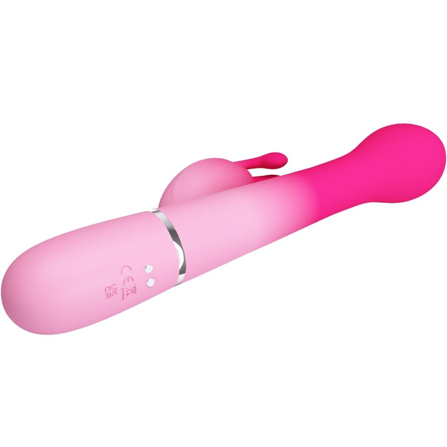 Dejon Pretty Love vibromasseur rabbit rose vue arrière