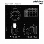Dimensions de la cage Silent Keep et anneaux de 40 à 52 mm