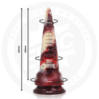 Draxis Abyssal Shadow Epic – dimensions 23,5 cm, longueur insérable 22,5 cm et base ventouse 8,7 cm