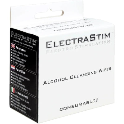 ElectraStim lingettes nettoyantes à l’alcool 70 % - boîte de 10 unités