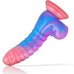 Vue de profil du gode fantasy Empusa Epic avec base ventouse