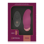 Boîte Esha Rithual œuf vibrant rotatif avec télécommande