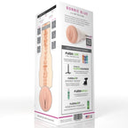 Dos de la boîte Fleshlight Bonnie Blue 1K avec schéma de texture et accessoires