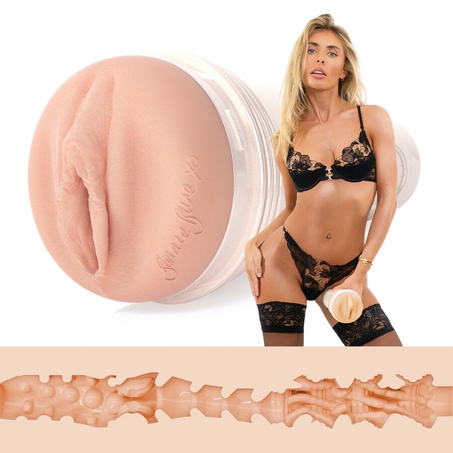 Fleshlight Bonnie Blue 1K avec texture interne et visuel de présentation