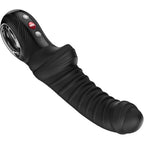 Fun Factory Tiger G-Spot noir – texture nervurée en silicone et courbe de stimulation