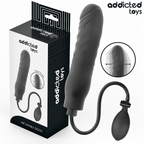 Godemichet gonflable ajustable Addicted Toys Modèle 3 avec coffret et pompe manuelle