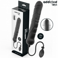 Godemichet gonflable XL Addicted Toys Modèle 5 avec coffret et poire manuelle