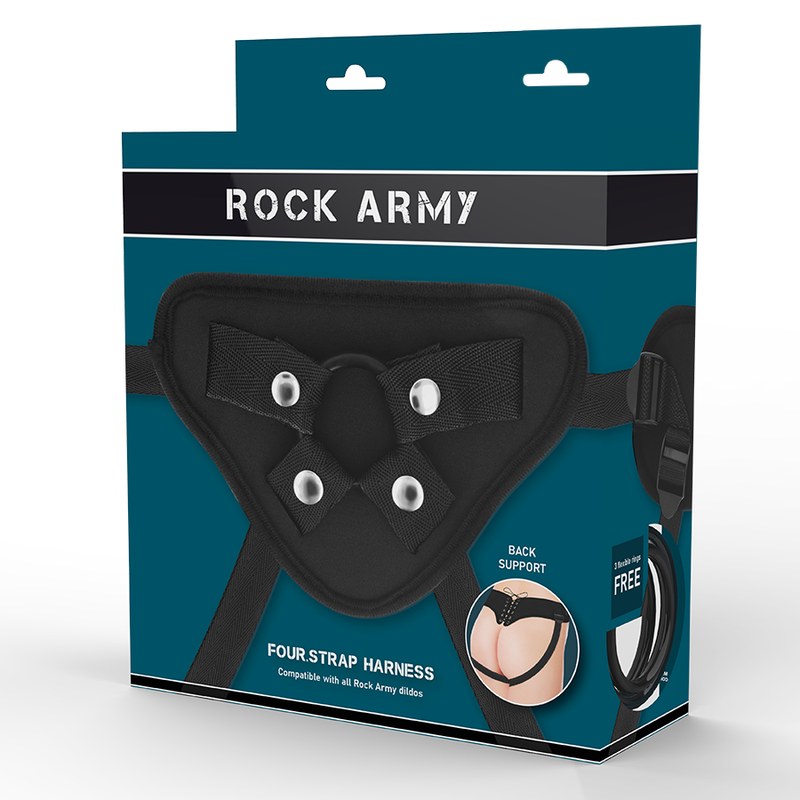 Boîte du harnais réglable Rock Army avec anneaux flexibles