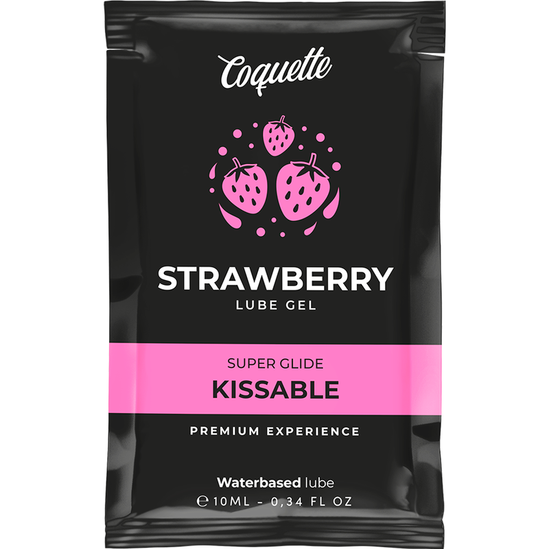 Lubrifiant kissable fraise 10 ml Coquette Chic Desire