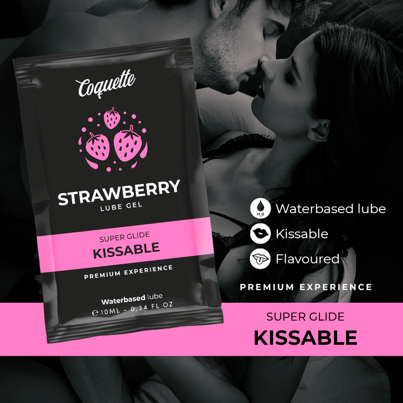 Lubrifiant fraise base d’eau format pocket 10 ml