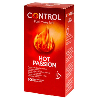 Préservatifs chauffants Hot Passion x10 – Control