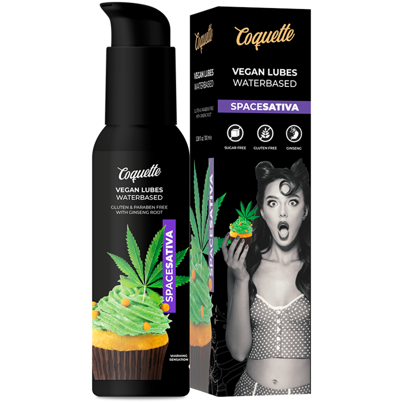 Lubrifiant vegan Space Sativa 100 ml Coquette Chic Desire