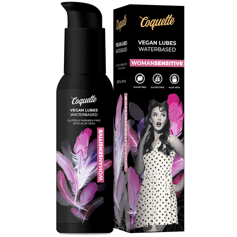 Lubrifiant vegan Woman Sensitive 100 ml Coquette Chic Desire