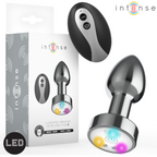 Plug anal vibrant métal Intense taille S avec coffret et télécommande