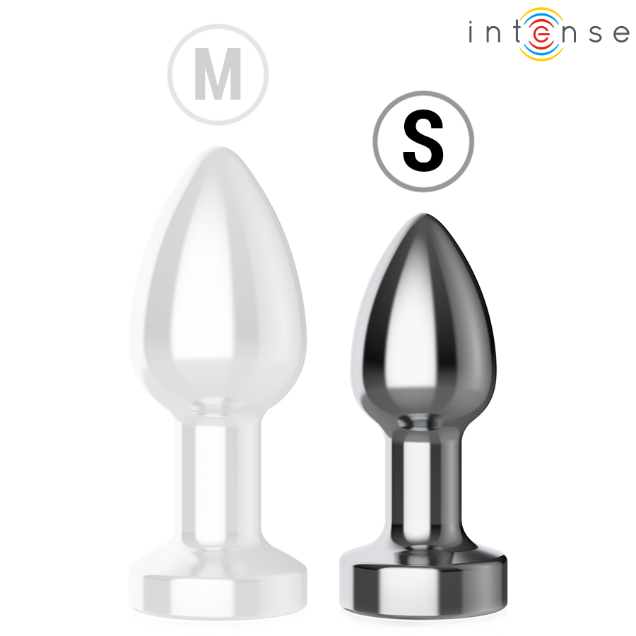 Plug anal vibrant en métal Intense avec tailles S et M