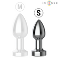 Plug anal vibrant en métal Intense avec tailles S et M