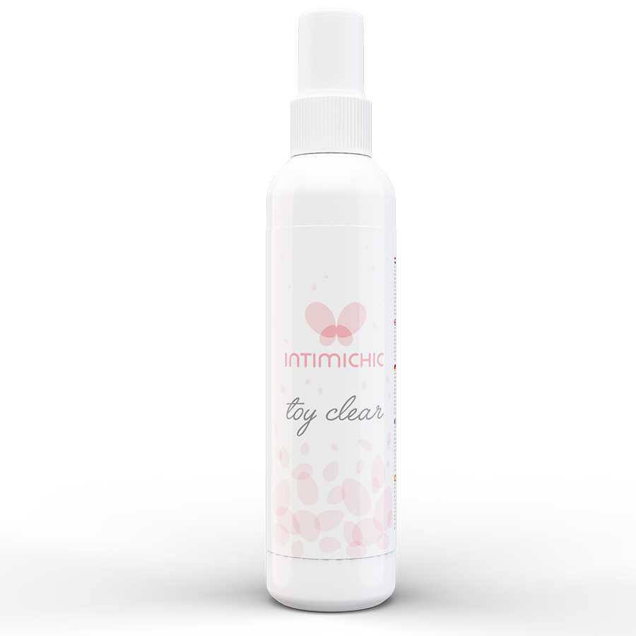 Nettoyant désinfectant pour sextoys Intimichic Toy Clear 150 ml – vue de face