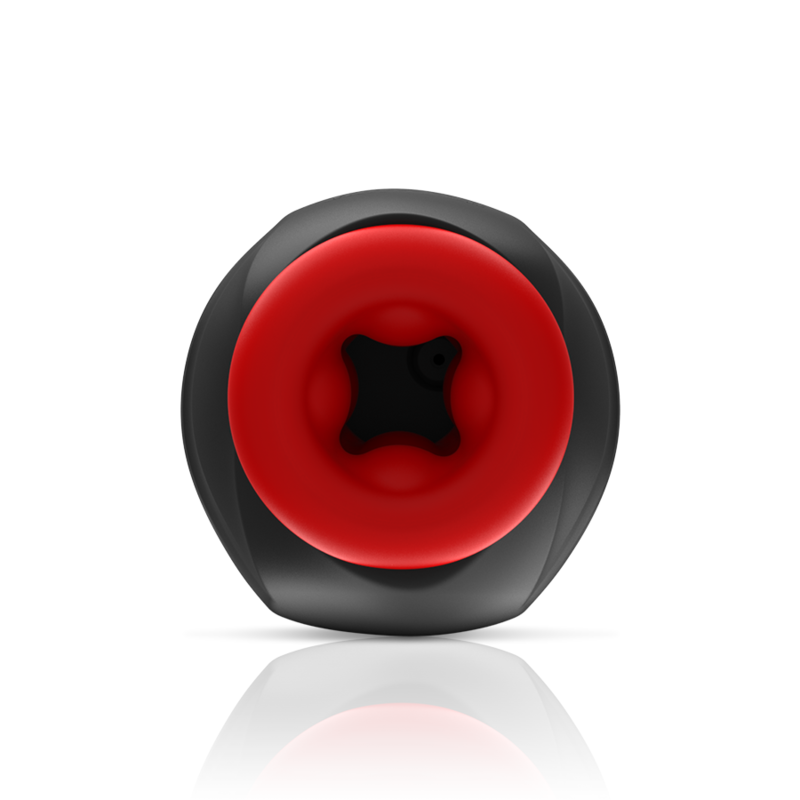 Ouverture du Jamyjob Astra pour stimulation du gland par succion et vibrations