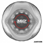 Ouverture du masturbateur Blow-R Jamyjob avec système de rotation à 360 degrés