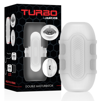 Turbo – Masturbateur double bouche & vagin | Jamyjob