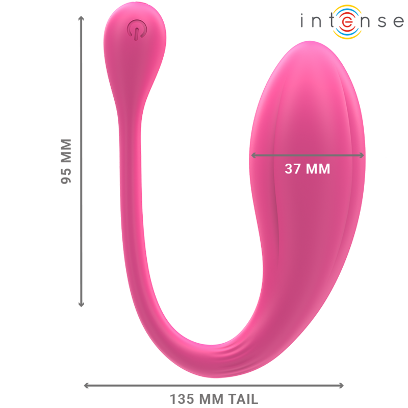Dimensions du vibromasseur U Janice Intense rose