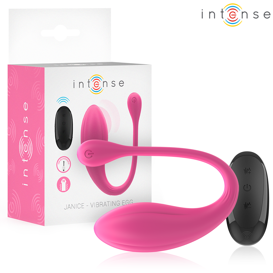 Janice Intense rose avec télécommande et coffret