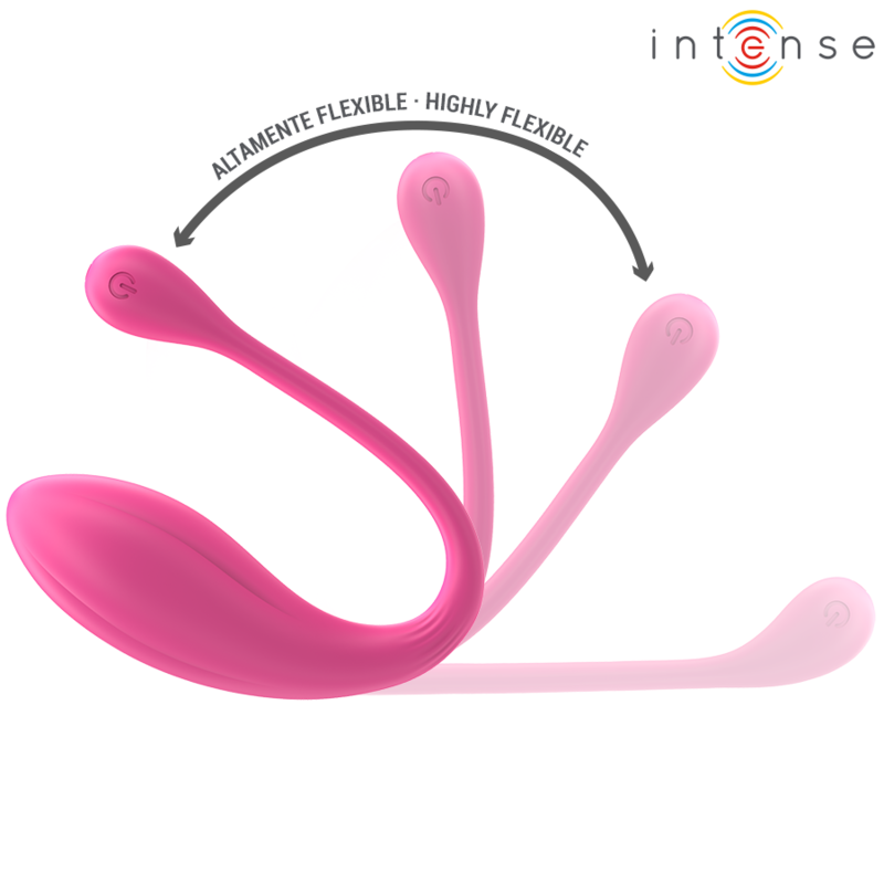 Vibromasseur U Janice Intense rose hautement flexible