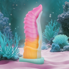 Kelpie Water Spirit Epic, gode fantasy 22 cm multicolore avec ventouse dans un univers aquatique