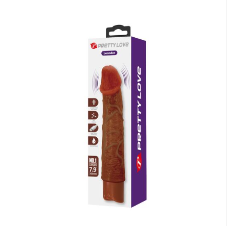 Boîte du vibromasseur réaliste Leonardo Pretty Love