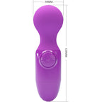 Dimensions du mini wand Little Cutie Pretty Love violet