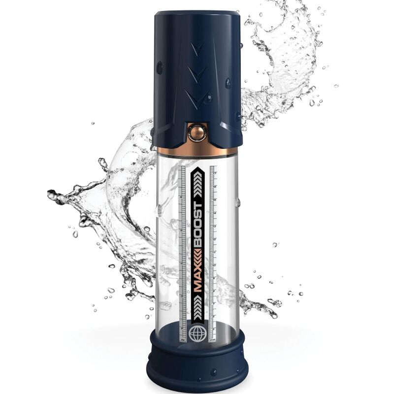 Pompe Max Boost Pump Worx utilisable sous la douche ou dans le bain
