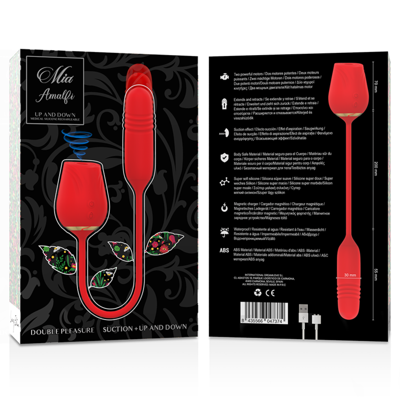 Coffret Mia Amalfi Double Pleasure avec caractéristiques du produit