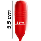 Dimensions embout Mia Amalfi : 5,5 cm de long et 3 cm de diamètre