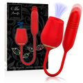 Mia Amalfi Double Pleasure rouge avec coffret noir