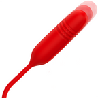 Mia Amalfi – embout vibrant rouge avec mouvement automatique Up & Down