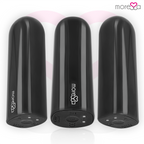 Moressa Nix noir – vues avant latérale et commandes du vibromasseur