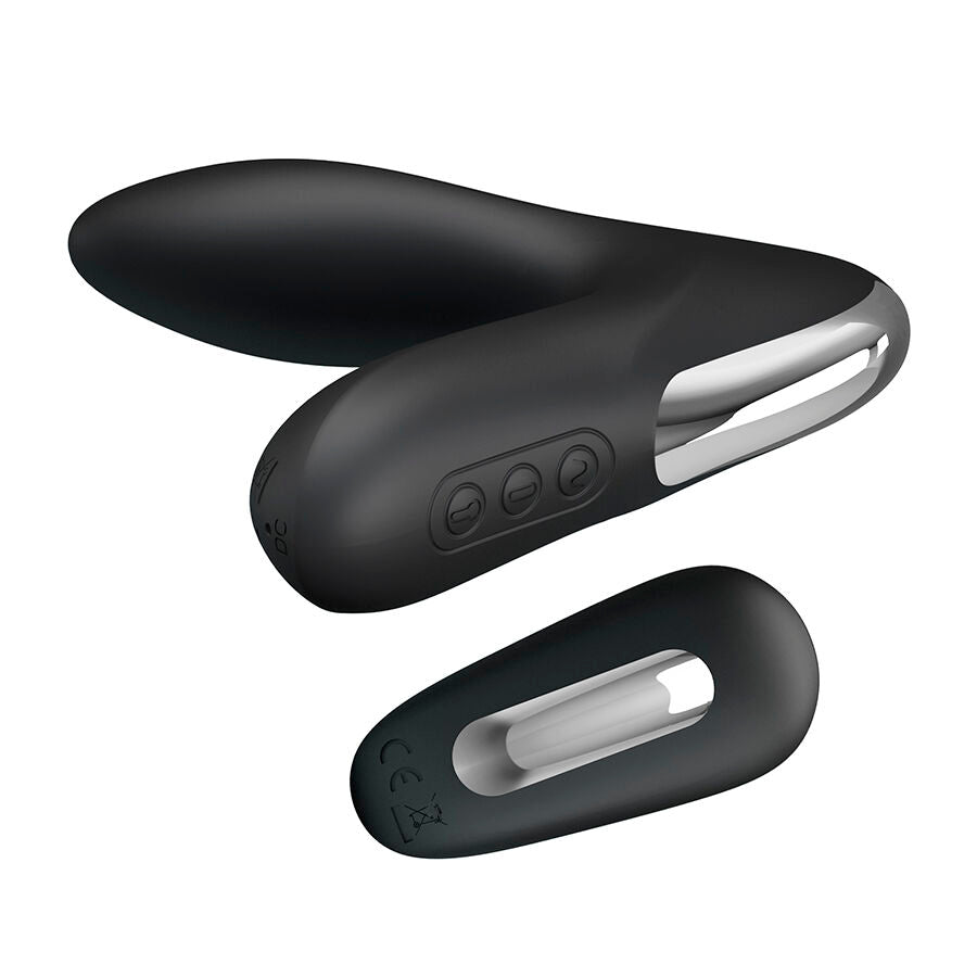 Masseur prostate MR Play – détail des boutons et de la base