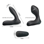 Masseur prostate MR Play – dimensions avant et après gonflage