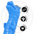 Naga Dragon Céleste Epic – détail du silicone Supersoft, de la flexibilité et de la conception waterproof