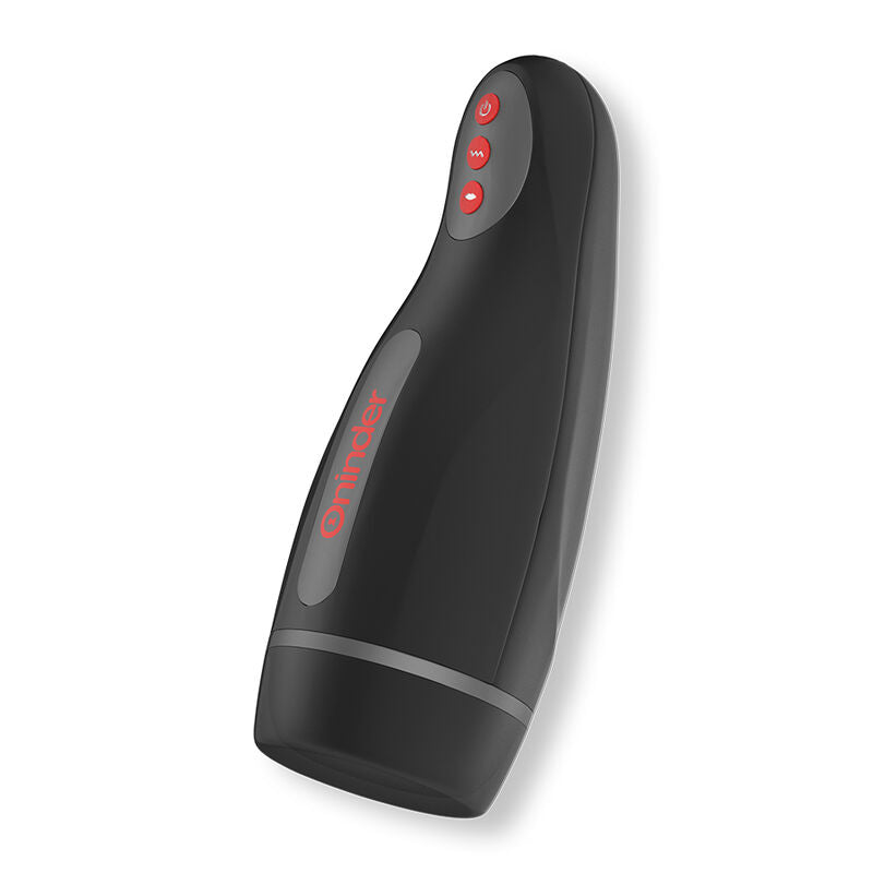 Oninder Seoul masturbateur connecté noir et rouge – vue principale
