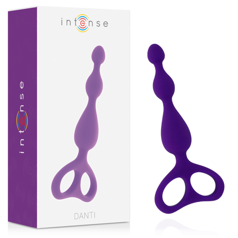 Perles anales Danti Intense violettes avec boîte