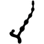 Perles anales souples noires de 22 cm Addicted Toys