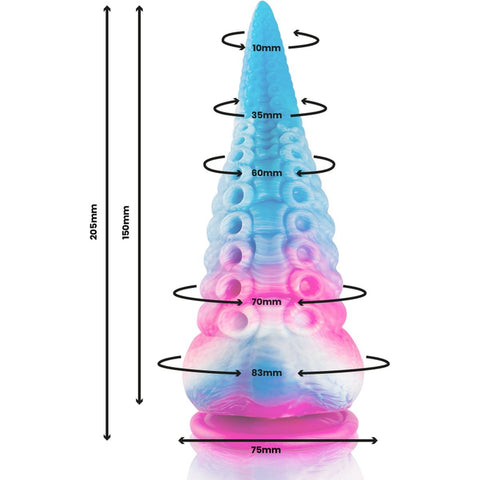 Phorcys Epic grande taille – dimensions 20,5 cm, longueur insérable 15 cm et diamètre jusqu’à 8,3 cm