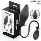 Plug anal gonflable ajustable Addicted Toys Modèle 2 avec coffret et pompe manuelle